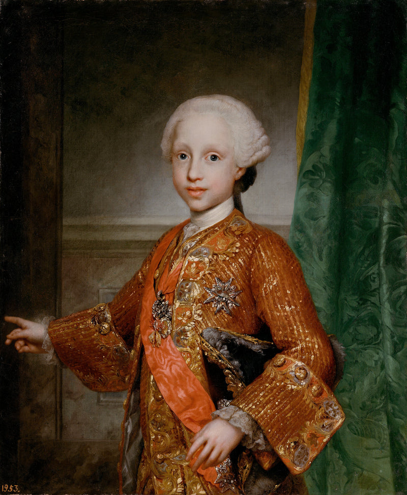 Vauva Francisco Javier d'Espagne (1757-1771) - Anton Raphael Mengs