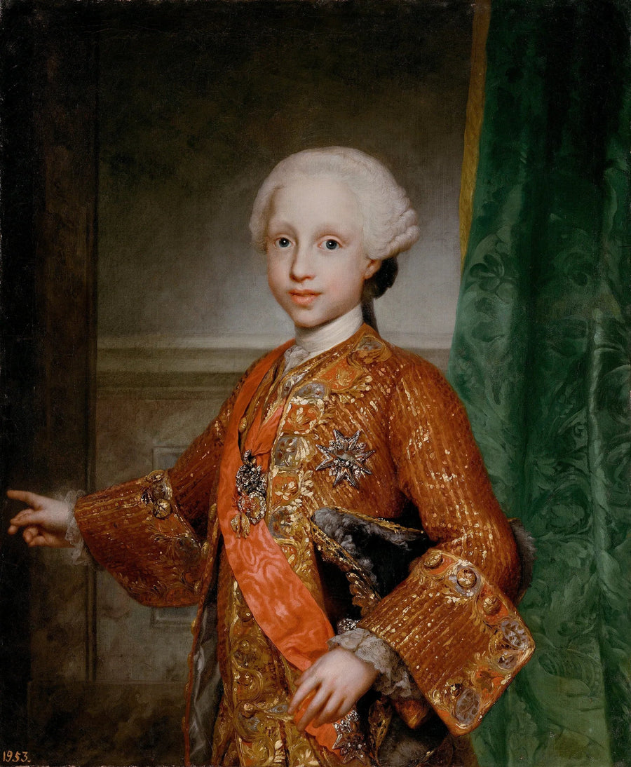 Vauva Francisco Javier d'Espagne (1757-1771) - Anton Raphael Mengs