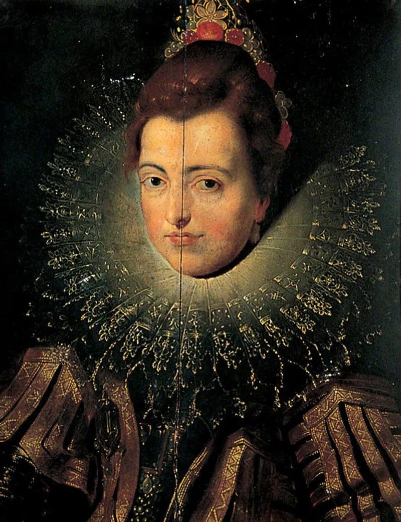 Infante Isabelle Claire Eugénie d'Espagne (1566-1633), Itävallan arkkiherttuatar - Frans Pourbus nuorempi