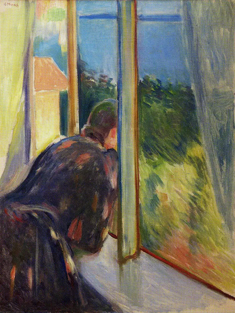 Inger ikkunan vieressä - Edvard Munch