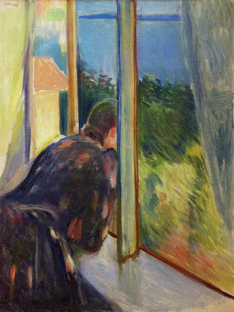 Inger ikkunan vieressä - Edvard Munch