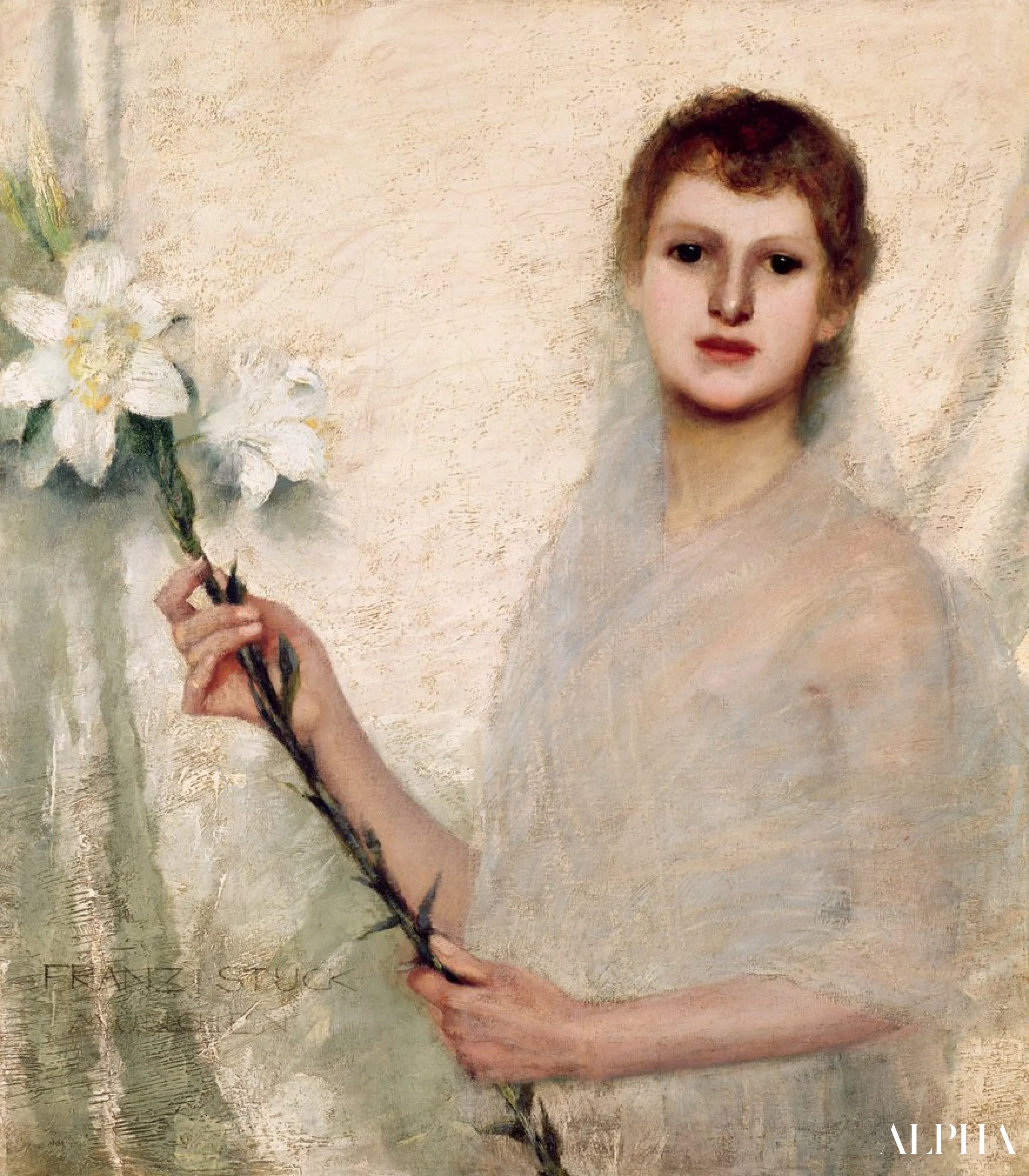 Reproduction du tableau « Innocence - Franz Von Stuck » par Alpha Reproduction en peinture à l’huile