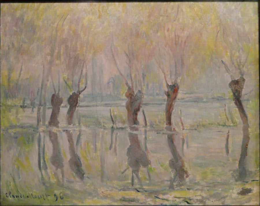 Tulva Givernyssä - Claude Monet