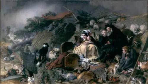 Tulvat korkeilla mailla - Edwin Henry Landseer