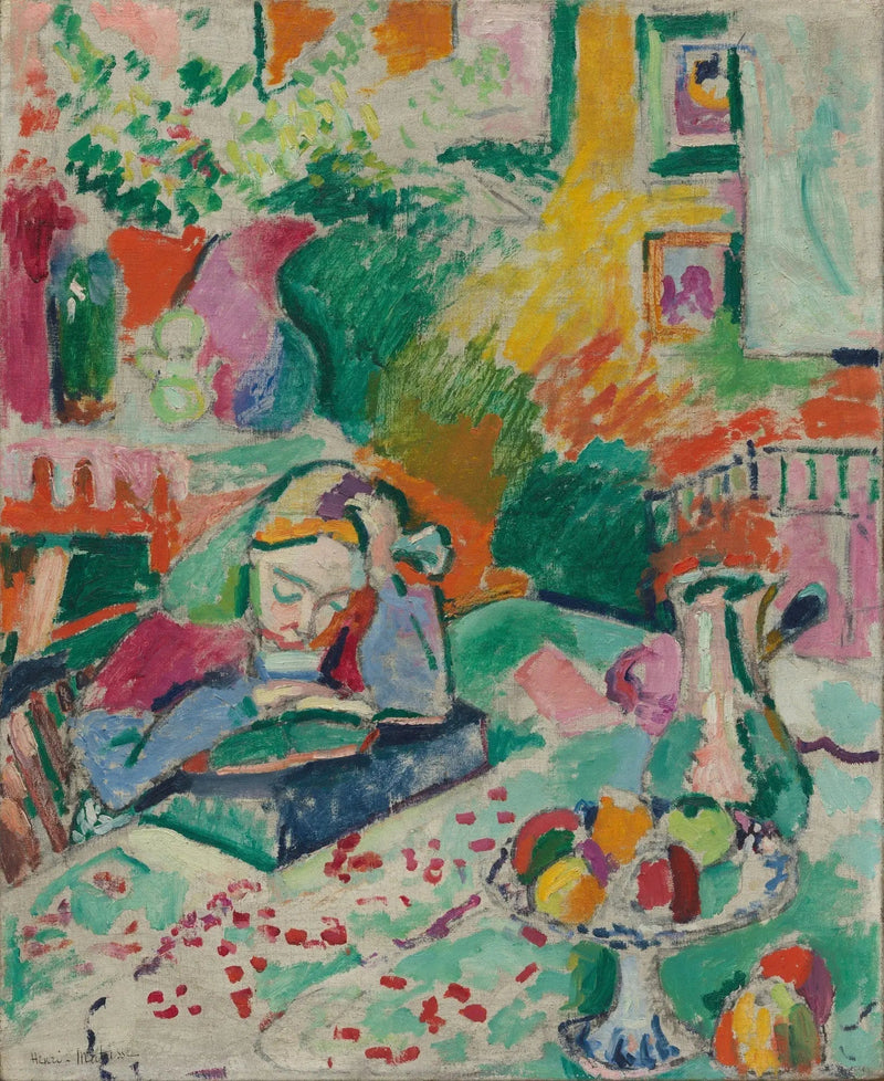 Tyttö sisällä - Henri Matisse