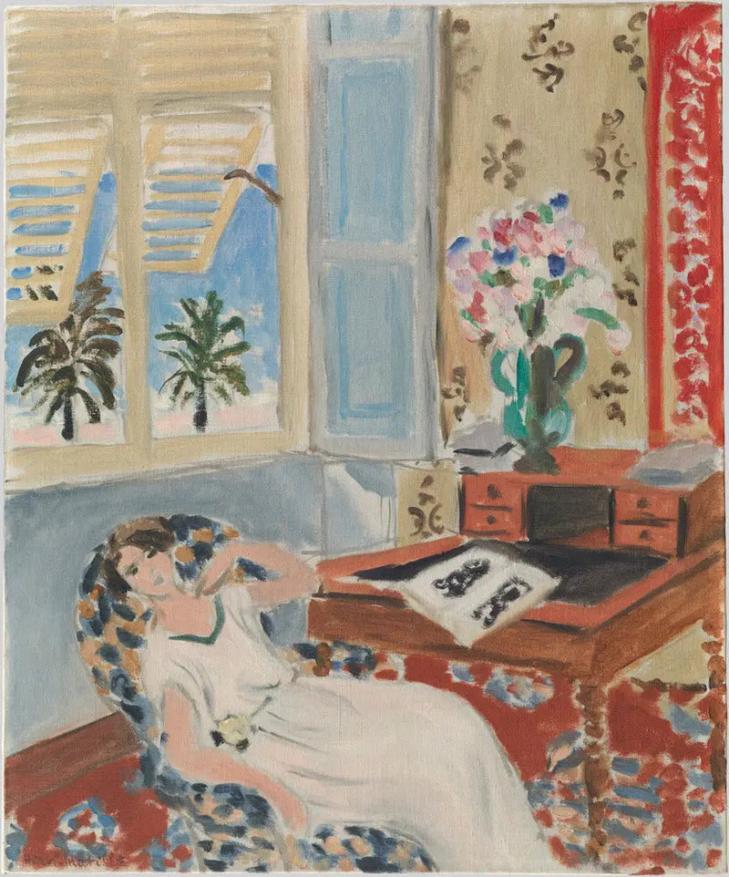 Sisustus Nizzassa, päiväuni - Henri Matisse