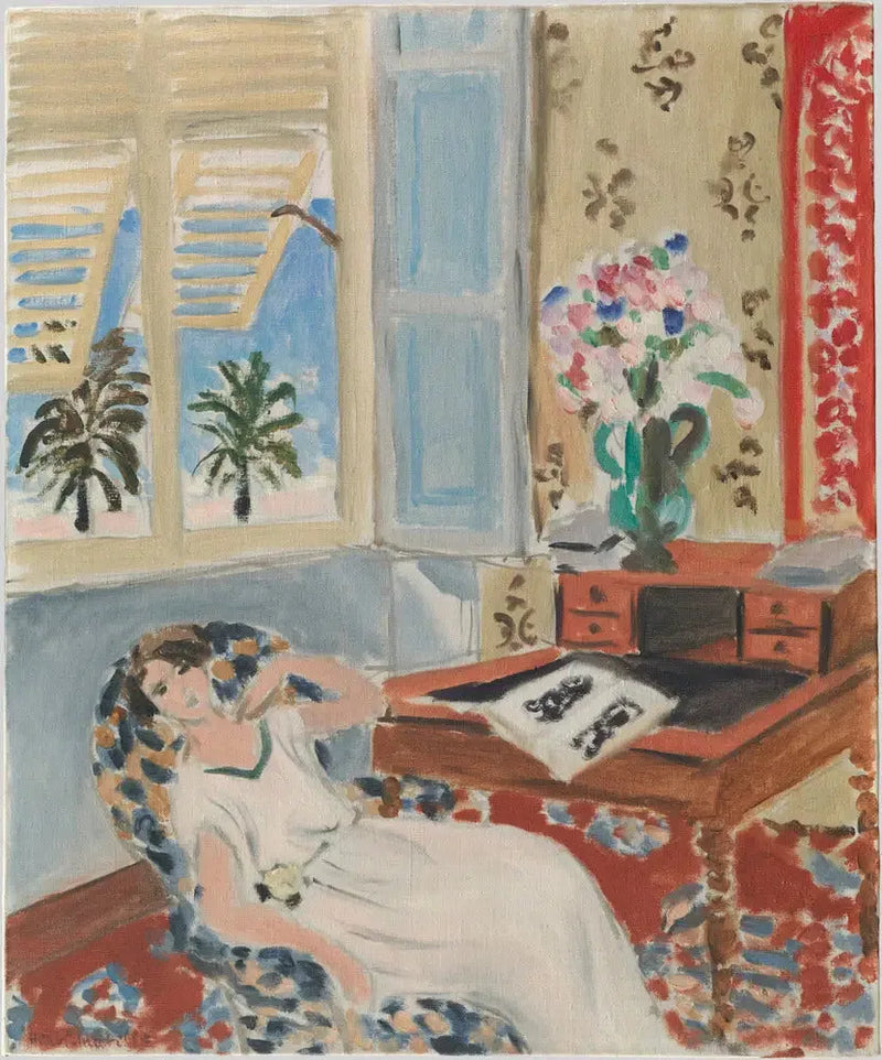 Sisustus Nizzassa, päiväuni - Henri Matisse