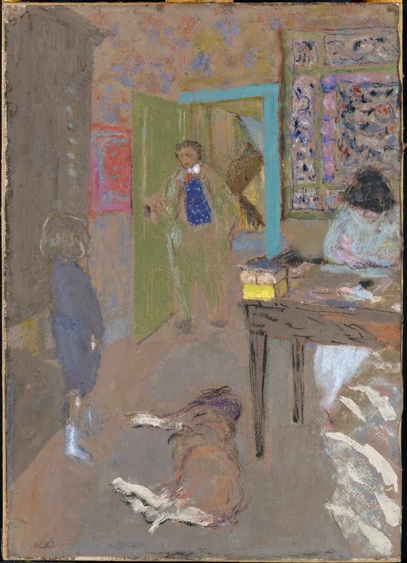 Sisätilat Saint-Jacut - Édouard Vuillard