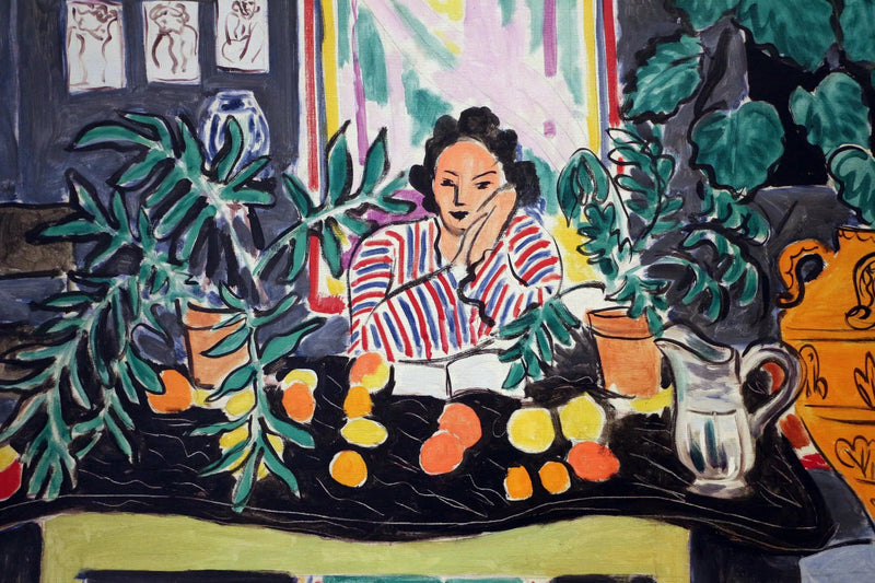 Etruskivaseen sisustus - Henri Matisse