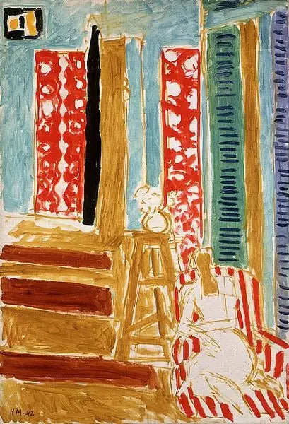 Auringon säteiden sisustus - Henri Matisse