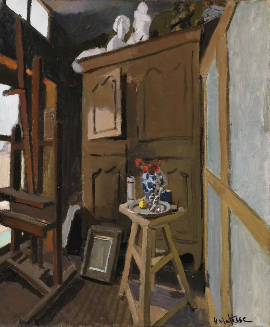 Ateljeen sisustus - Henri Matisse
