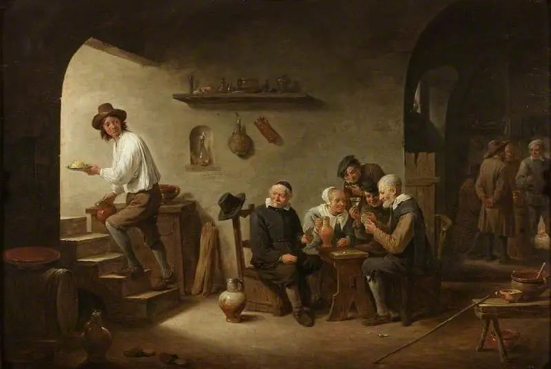 Taverinan sisustus - David Teniers nuorempi
