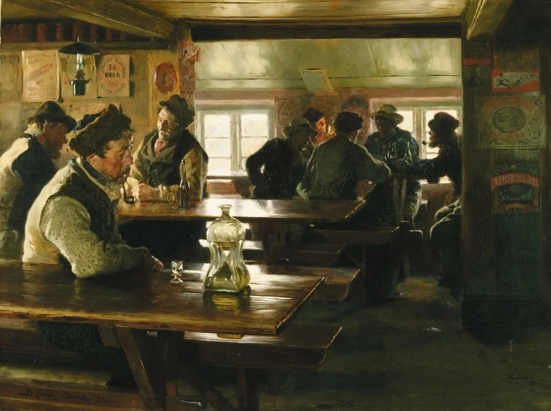 Taverna sisustus - Peder Severin Krøyer