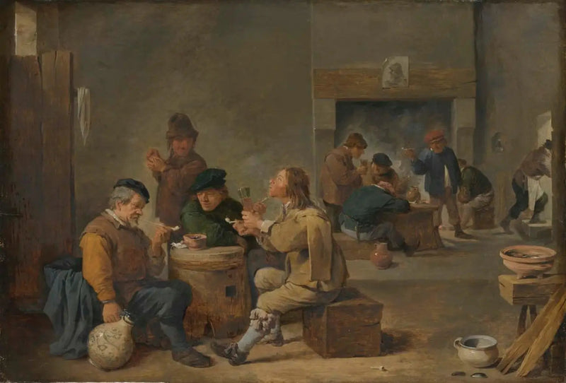 Taverinan sisustus - David Teniers nuorempi