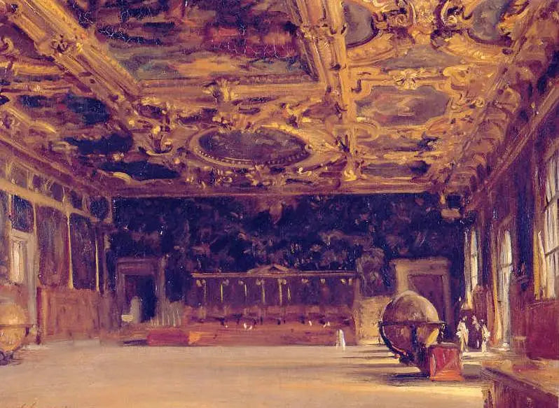 Dodge-palatsin sisustus - John Singer Sargent