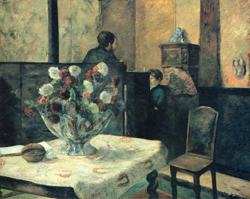 Maalarin sisustus Pariisissa, rue Carcel - Paul Gauguin