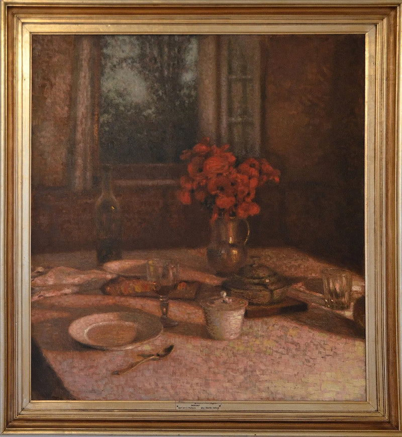 Sisätila, Gerberoy - Henri Le Sidaner