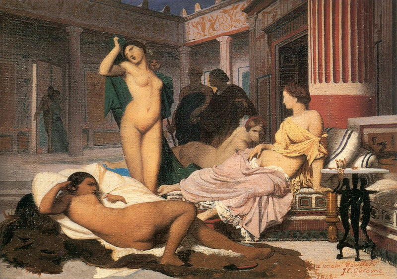 Kreikkalainen sisustus - Jean-Léon Gérôme