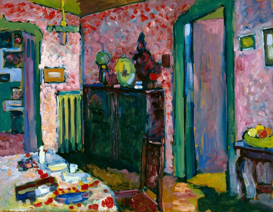 Sisustus (Ruokasalini) - Vassily Kandinsky
