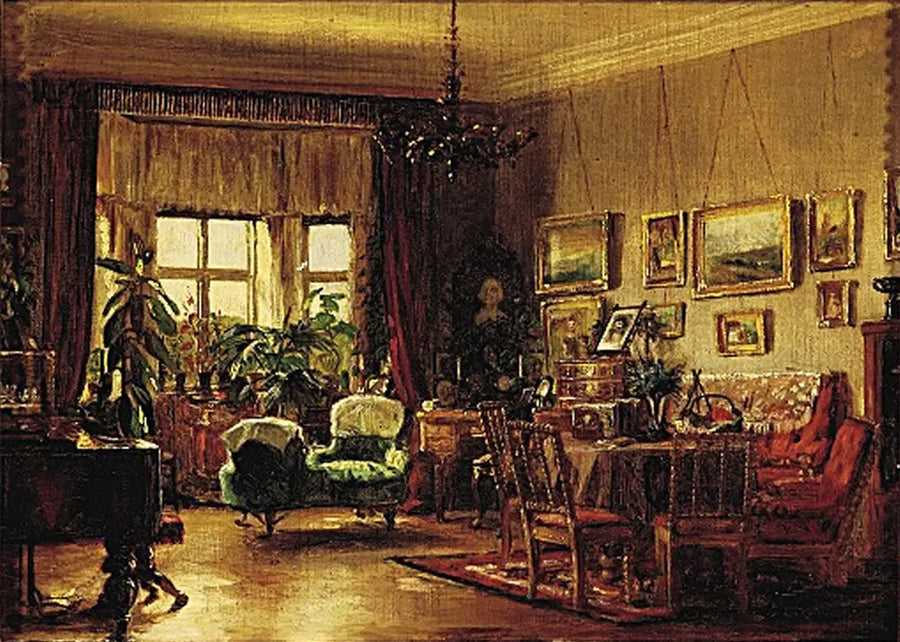 Sisustus. - Peder Severin Krøyer