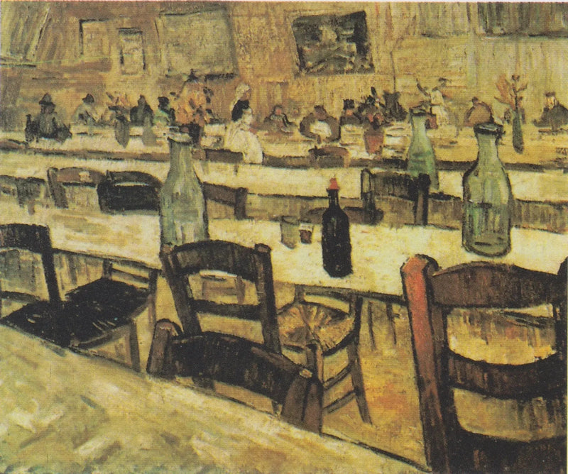 Ravintolan sisätila Arlesissa - Vincent van Gogh