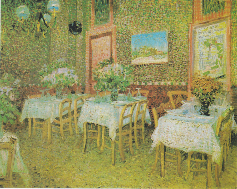 Ravintolan sisätila - Vincent van Gogh