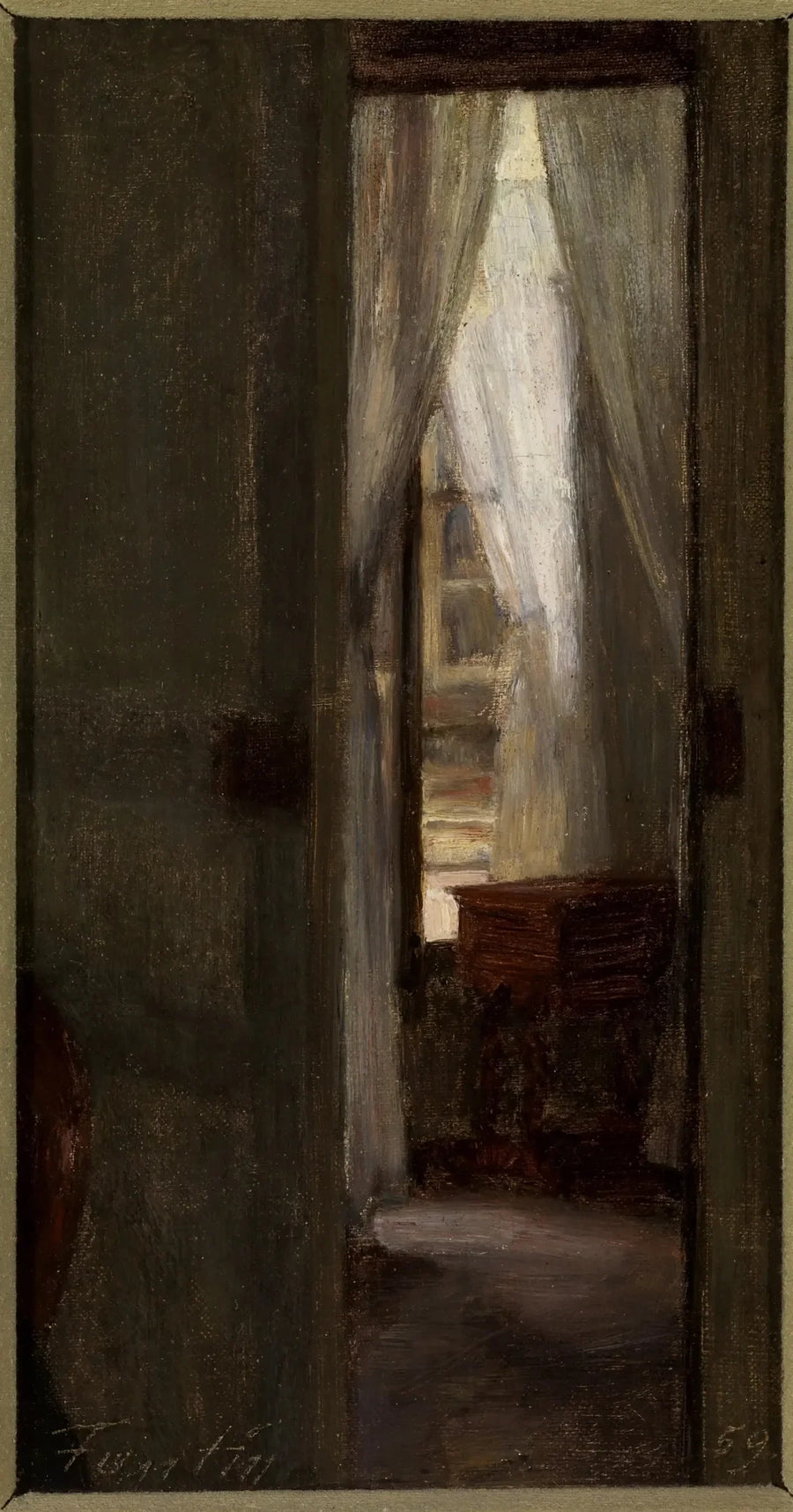 Sisätila, Beaune-katu - Henri Fantin-Latour