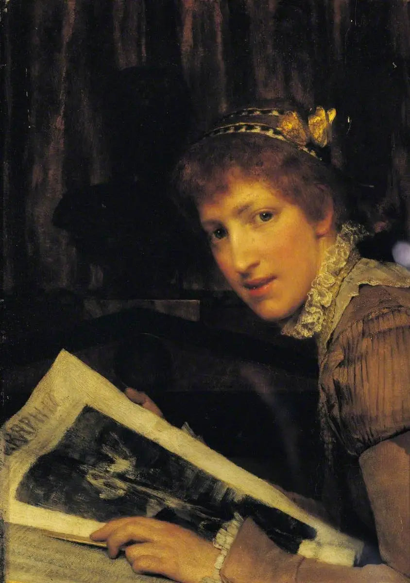 Katkaistu – Erään naiseuden kauneuden tyyppi - Lawrence Alma-Tadema