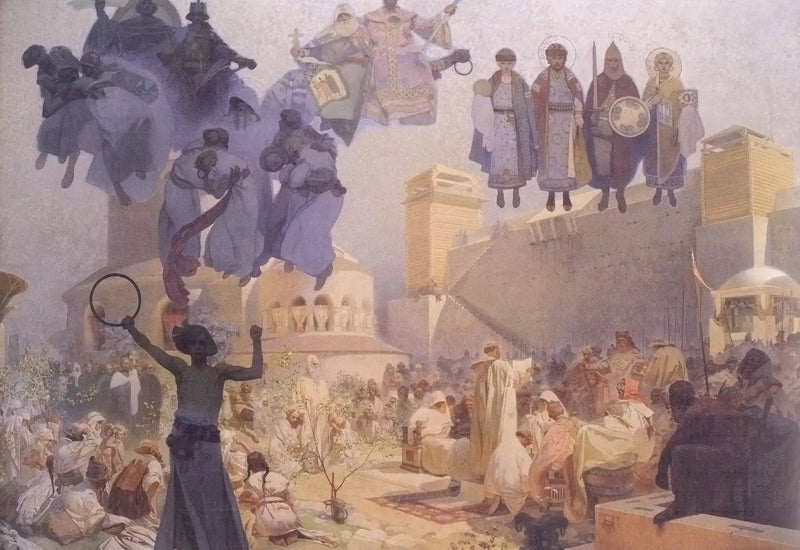 Orjien liturgian esittely - Alphonse Mucha