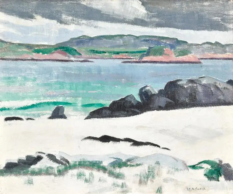 Iona, Lehmät Rock ja Mullin Ross - Francis Cadell