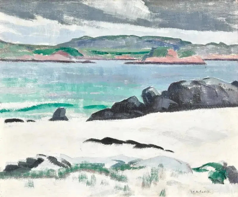 Iona, Lehmät Rock ja Mullin Ross - Francis Cadell