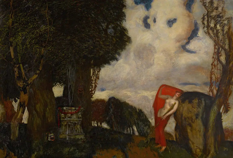 Iphigénie Auliksessa - Franz Von Stuck