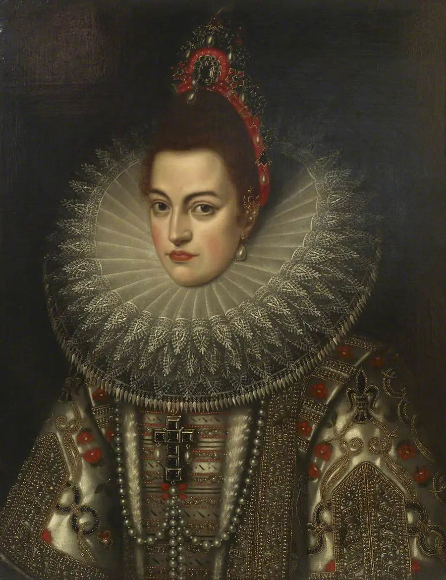 Isabelle Clara Eugénie d'Autriche (1566-1633), espanjan prinsessa - Frans Pourbus nuorempi