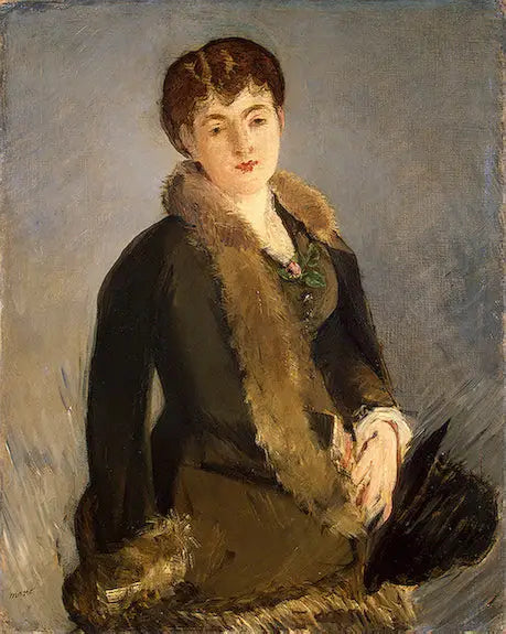 Isabelle Lemonnier Hattu Kädessä - Édouard Manet