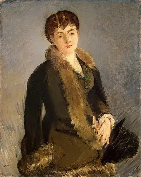 Isabelle Lemonnier Hattu Kädessä - Édouard Manet