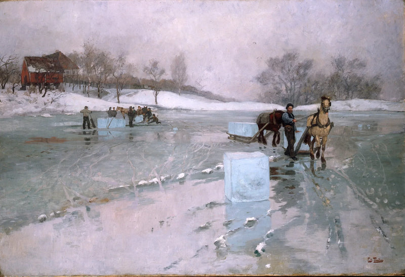 Iskj��rengas - Frits Thaulow