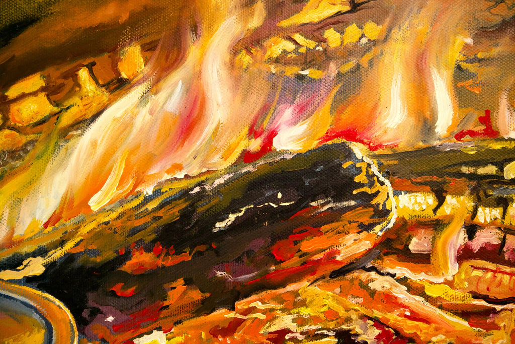 Issan | 160 X 120 cm Reproductions de tableaux à la peinture à l’huile