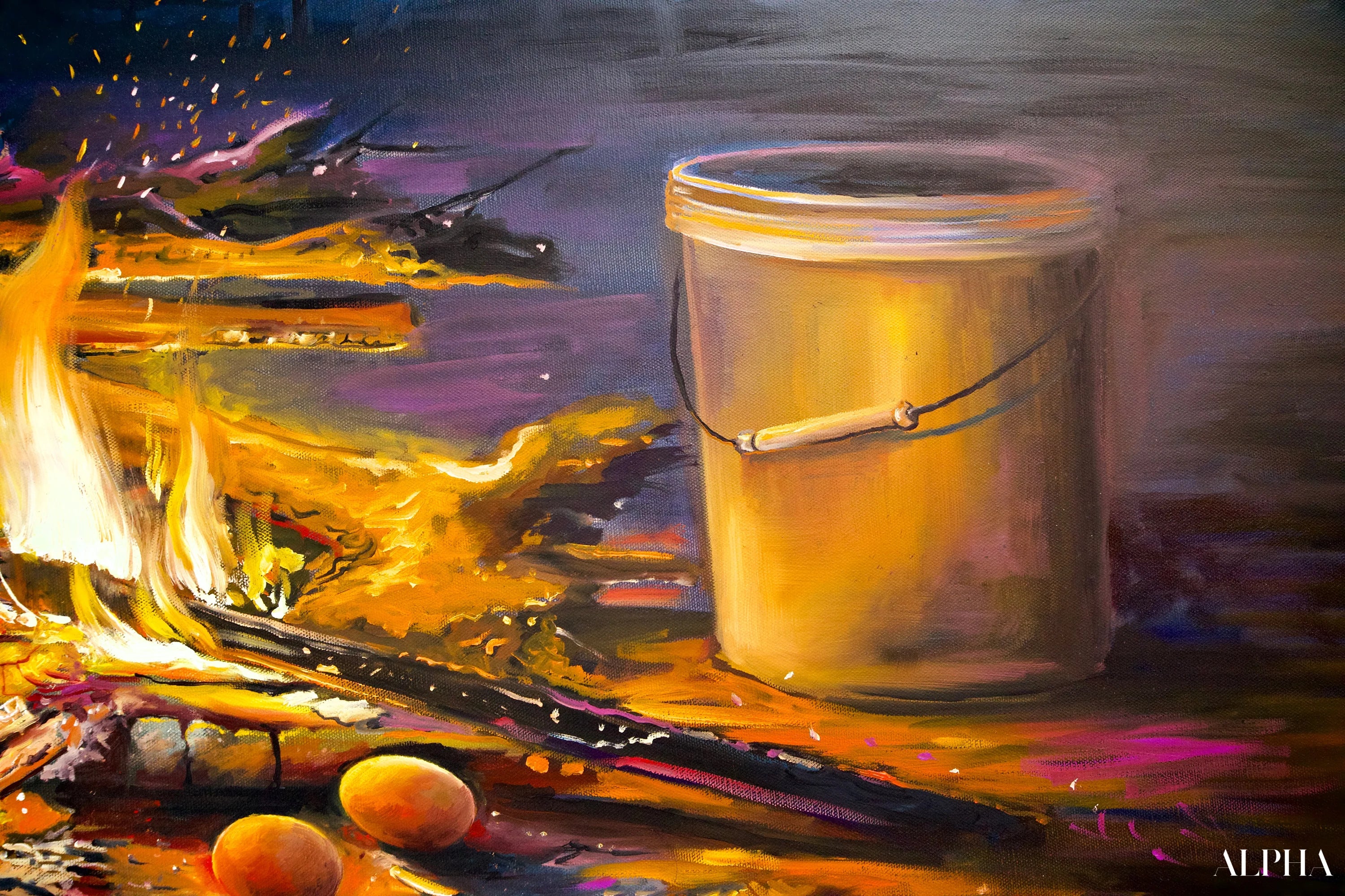 Issan | 160 X 120 cm Reproductions de tableaux à la peinture à l’huile