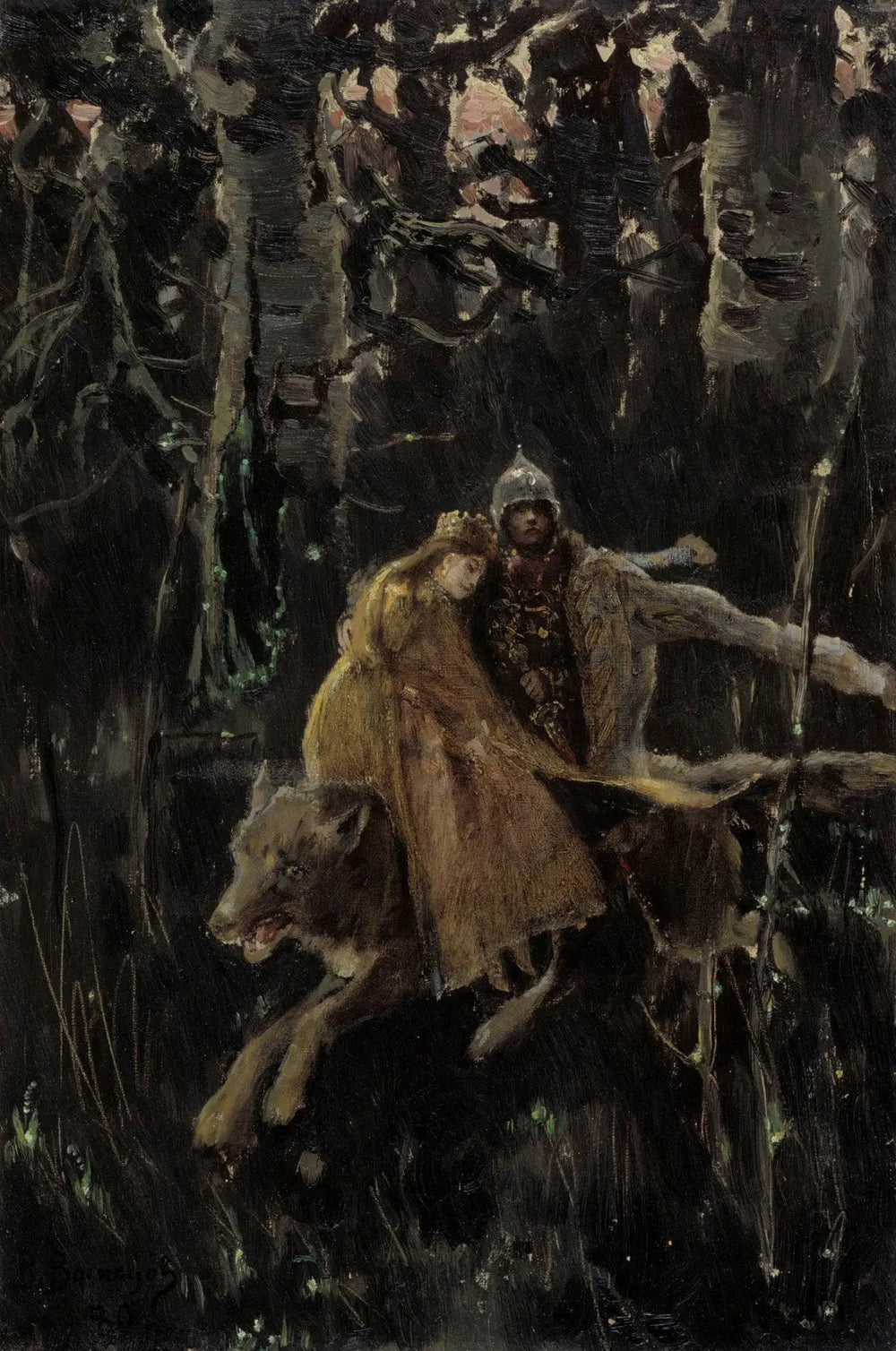 Ivan Zarevitsh - Viktor Vasnetsov image 1 reproduction artisanale de tableau