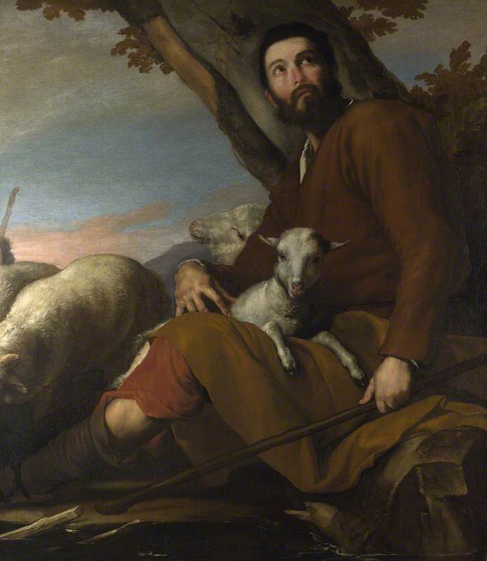 Jacobin lauman kanssa Laban - Jusepe de Ribera