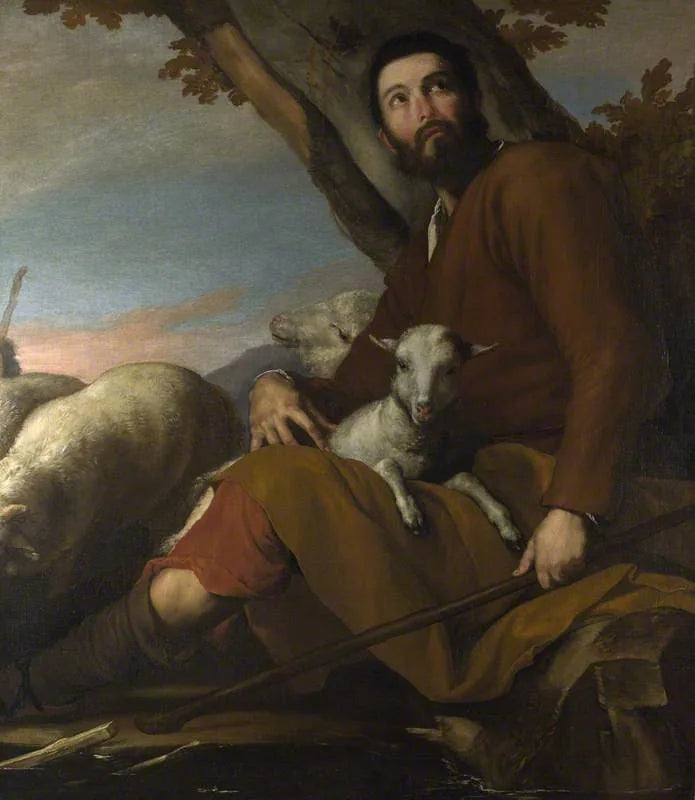 Jacobin lauman kanssa Laban - Jusepe de Ribera