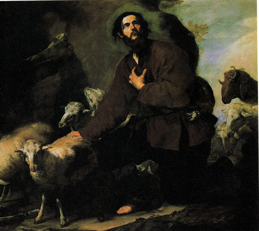 Jacob hoitaa laumaansa - Jusepe de Ribera
