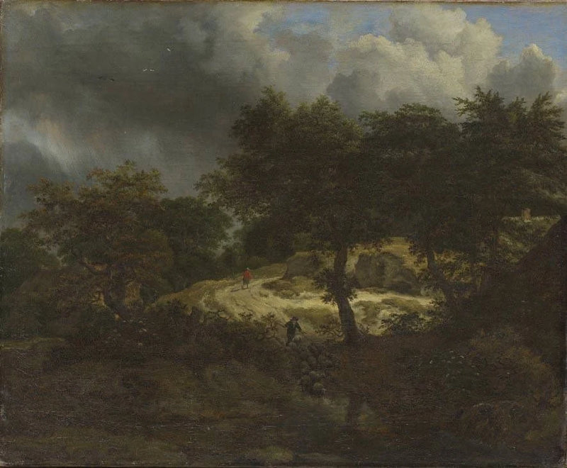 Forêt à l’approche de l’orage - Jacob van Ruisdael