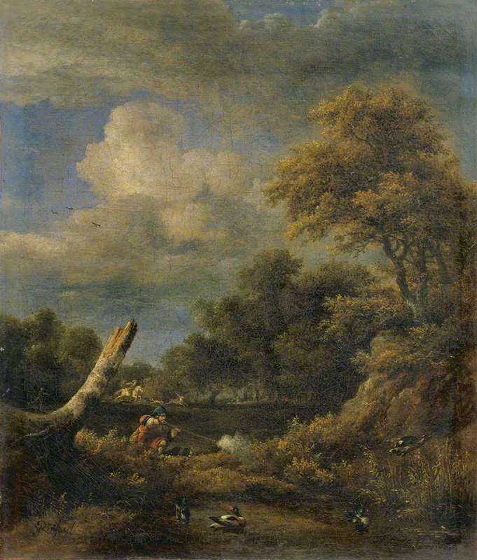 Chasse aux canards sauvages - Jacob van Ruisdael
