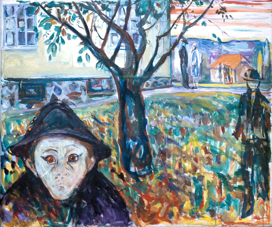 Kaihtimet puutarhassa - Edvard Munch
