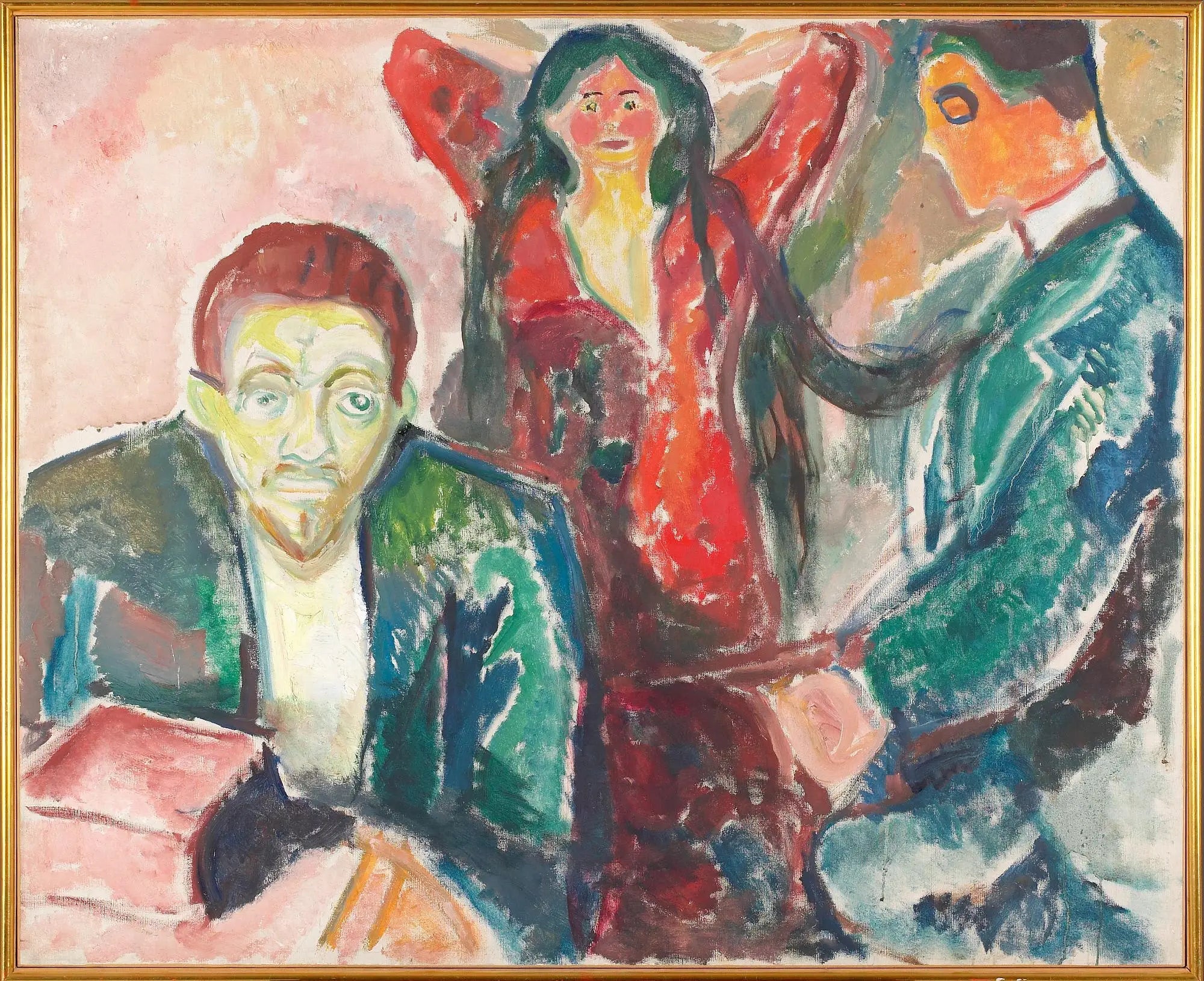 Jalousie - Edvard Munch image 1 reproduction artisanale de tableau