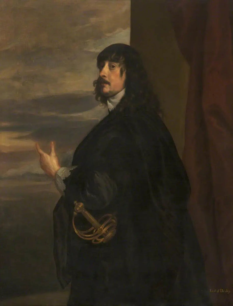 James Stanley (1607–1651), 7. herttuatar Derby - Antoine van Dyck