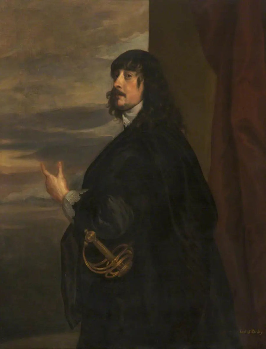 James Stanley (1607–1651), 7. herttuatar Derby - Antoine van Dyck