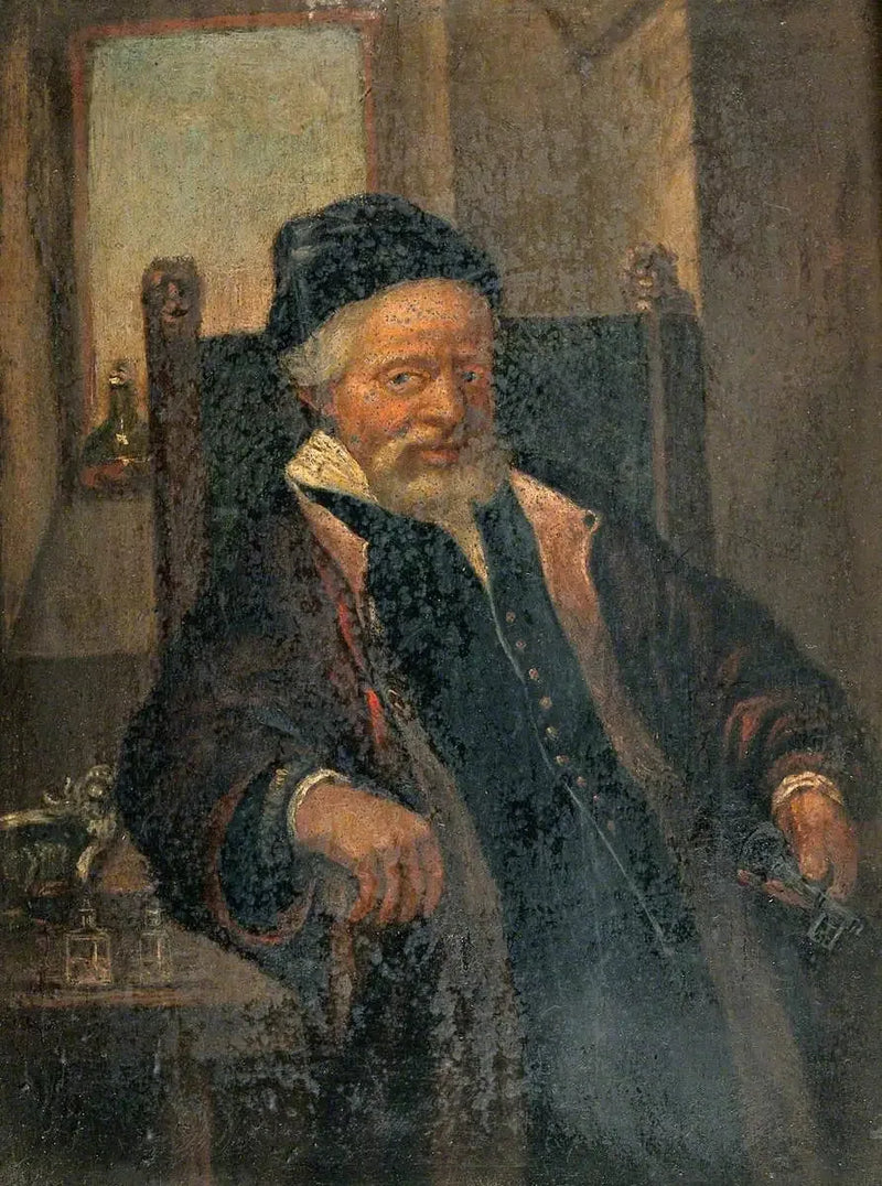 Jan Lutma tai Molinsin perheen jäsen - Rembrandt