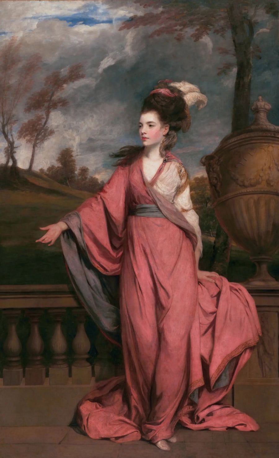 Jane Fleming, myöhemmin Harringtonin kreivitär - Joshua Reynolds